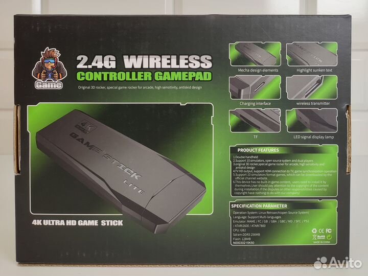 Игровая приставка Game Stick Lite