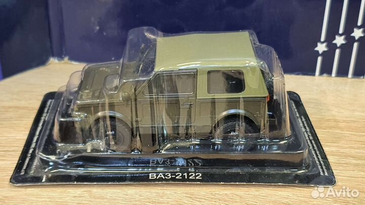 Модель. Ваз -2122. деагостини, масштаб 1:43