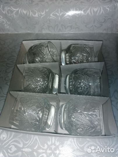 Стопки хрустальные СССР