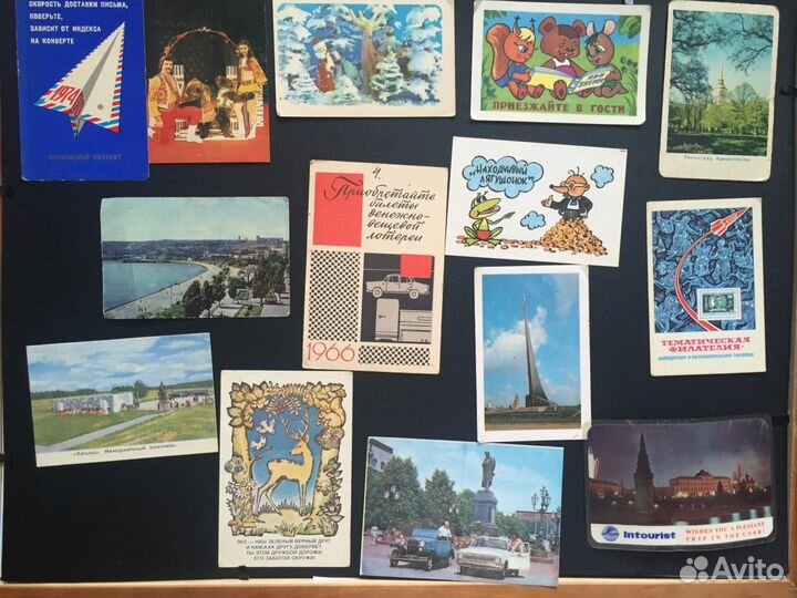 Календарики советские