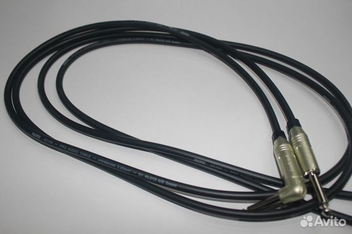 Новый кабель Klotz Jack-Jack 3м. Доставка по РФ