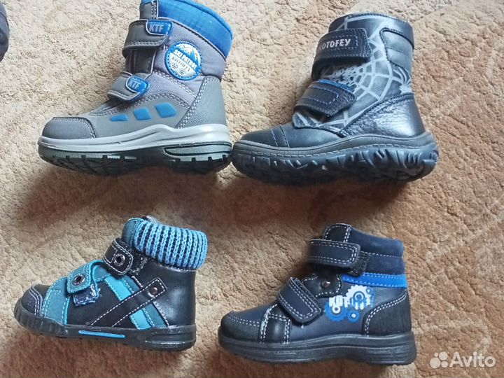 Сапожки -сноубутсы утеплённые