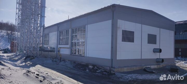 Монтаж металлоконструкций, сэндвич-панелей