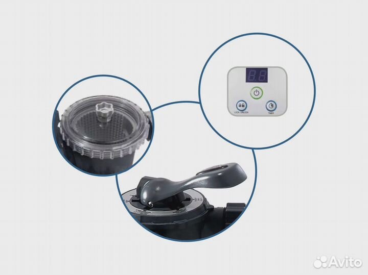 Песочный фильтр-насос Intex Krystal Clear 7900л/ч