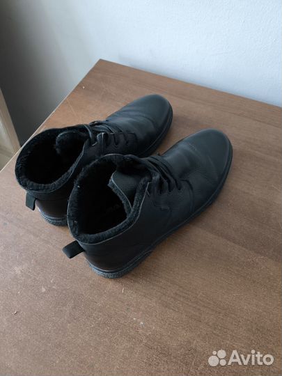 Ботинки зимние. Натуральная кожа. Натуральный мех