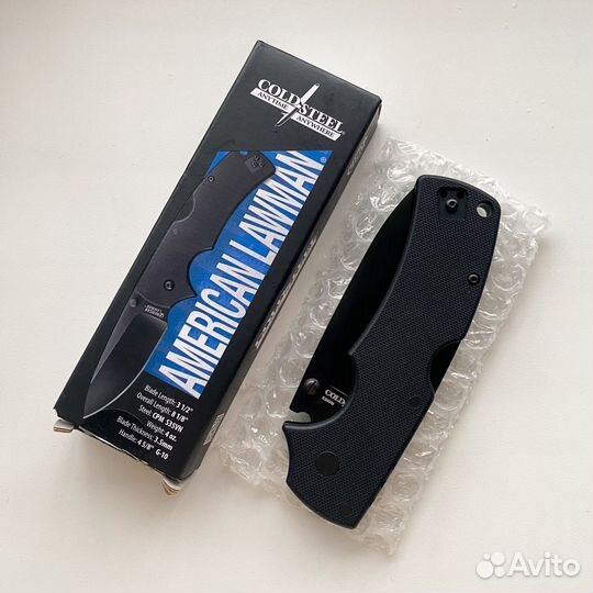 Нож Cold Steel American Lawman новый оригинал