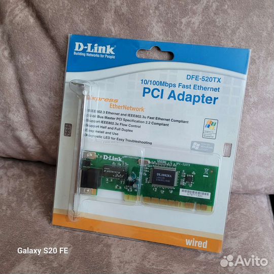 Сетевая карта D-Link новая