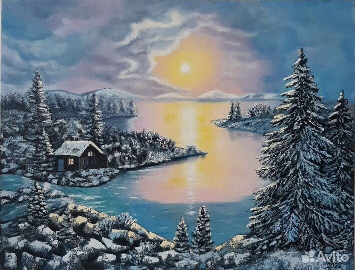 Картина маслом на холсте