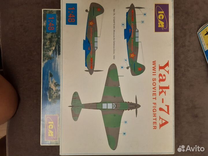 Сборная модель самолета 1 48