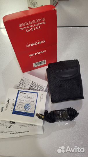 Синхронизатор Yongnuo yn-e3-rt для canon