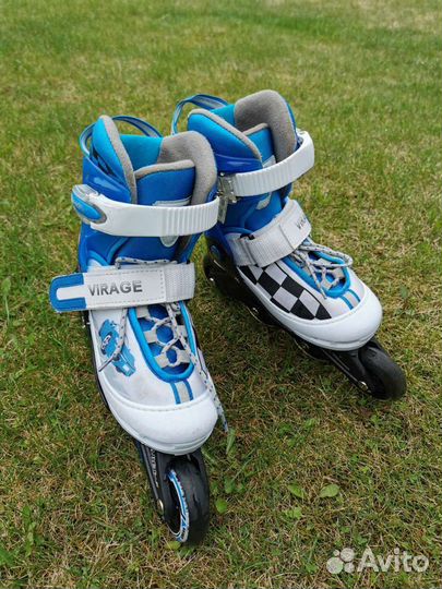 Ролики детские 30-33р + защита