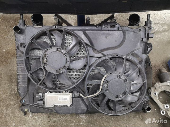 Кассета радиаторов Антара Каптива 2.2 МКПП