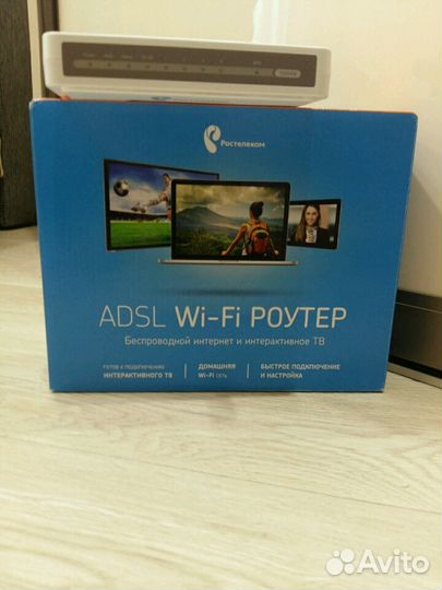 Adsl Wi-Fi роутер Ростелеком