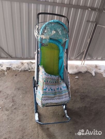Санки коляска