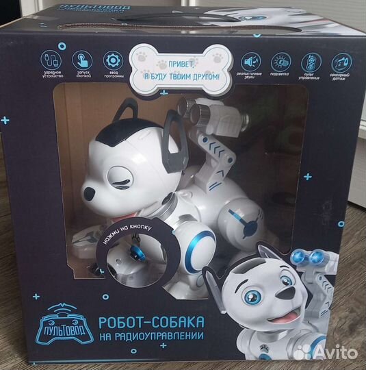 Робот собака игрушка радиоуправление