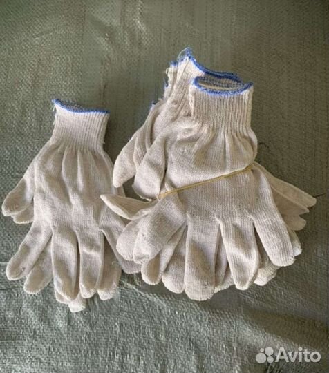 Перчатки рабочие 1 сорт 4 нитка без пвх 500 пар