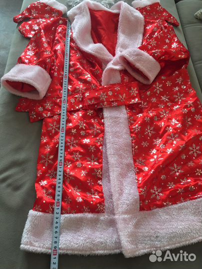 Новогодний костюм деда мороза