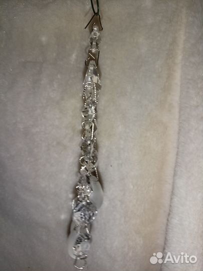 Хрустальные подвески большие Богемия