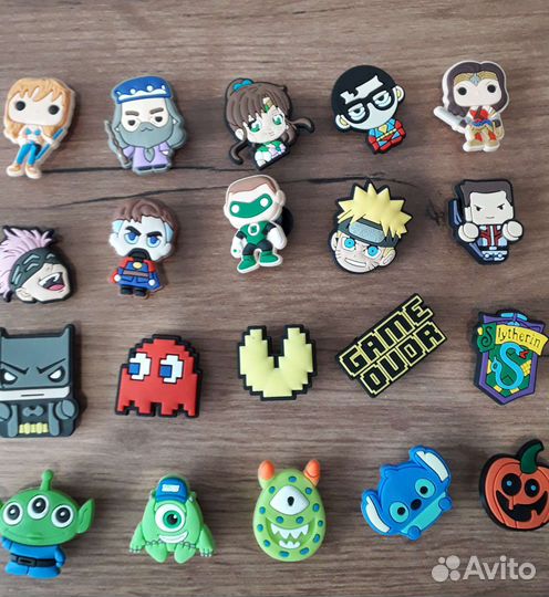 Джибитсы для crocs новые