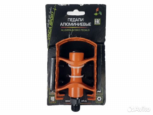 Педали Vinca Sport VP 04A orange