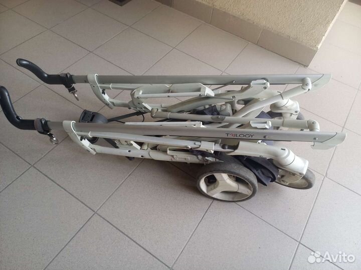 Коляска inglesina 2 в 1 люлька и автокресло легкая