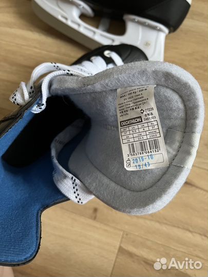 Коньки 37 р-р мальчиковые новые, можно в подарок