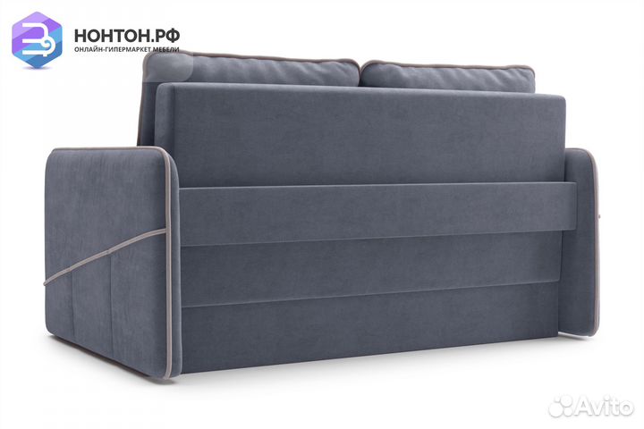 Диван еврокнижка Энерджи темно-серый