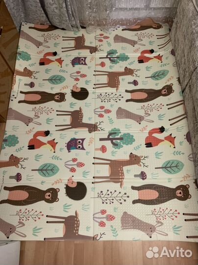 Складной детский коврик