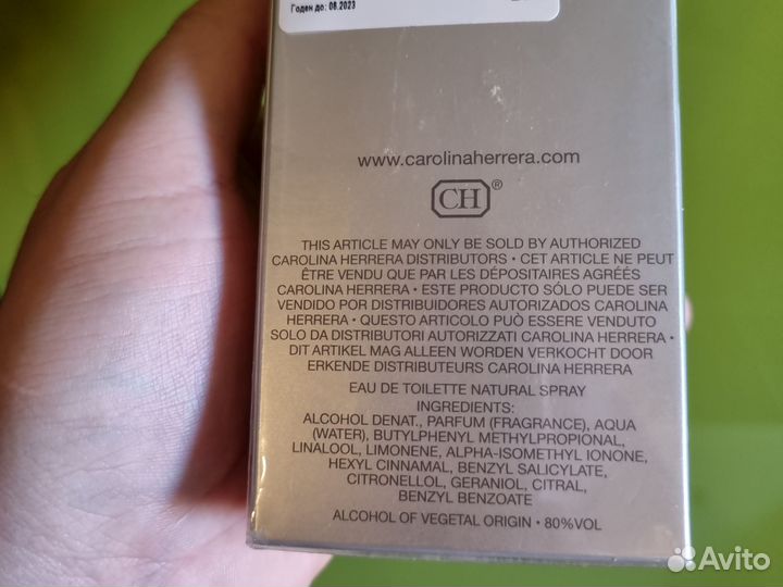 Carolina Herrera, женские (212 NYC, 30 мл) - новый