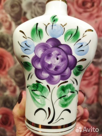 Штоф, бутылка СССР фарфор Сысерть