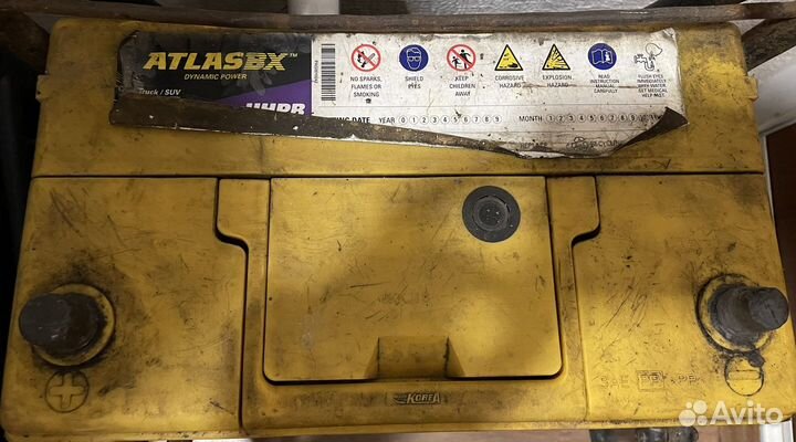 Аккумулятор atlas UMF135D31R 100Ач