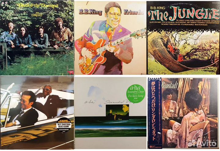 Виниловые пластинки из личной коллекции