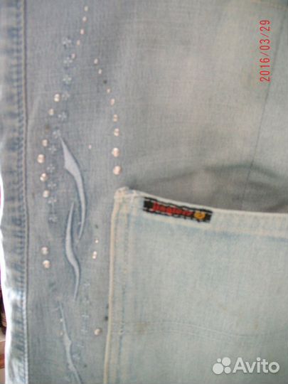 Стильная сумка джинсовая рукотворная