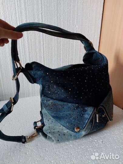 Женская сумка рюкзак бу