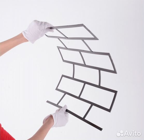 Трафарет для стен под Кирпичи