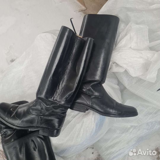 Армейские хромовые сапоги