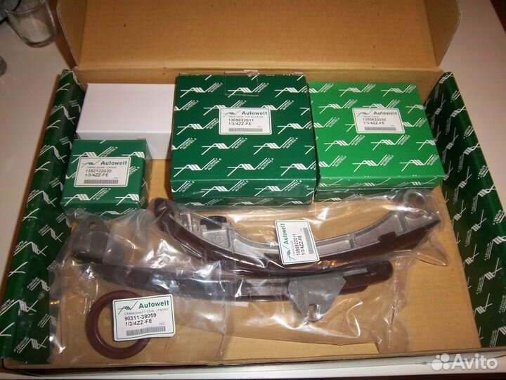 Комплект газораспределения toyota 1/3/4ZZ