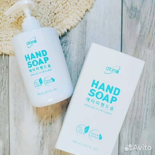 Антибактериальное жидкое мыло атоми