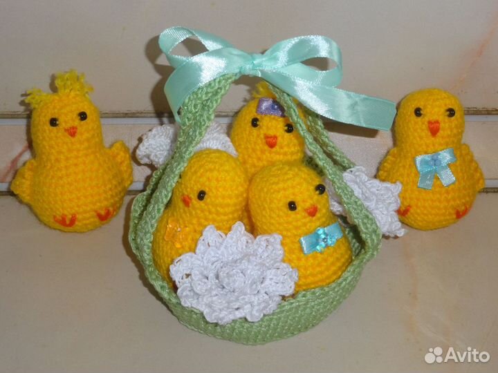 Верба в вазе, Курочка-чехол, цыплята-ручная работа