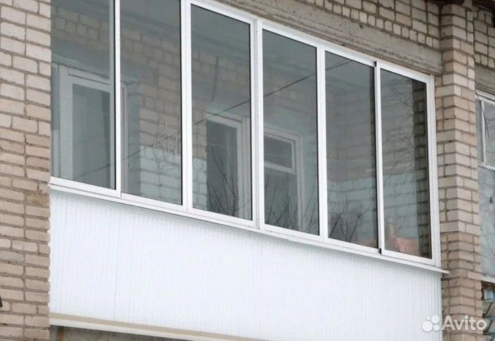 Остекление балконов и лоджий. Рассрочка