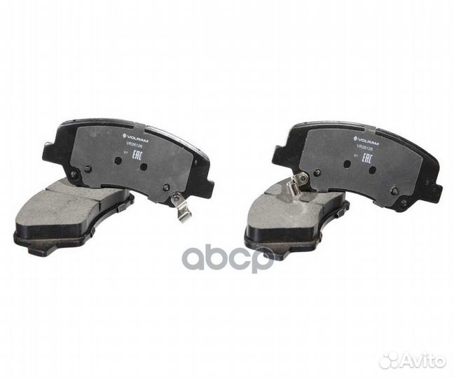 Колодки передние для а/м hyundai solaris I (10)