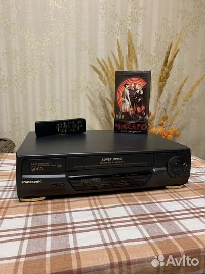 Видеомагнитофон Panasonic hi fi стерео NV-SR80AM