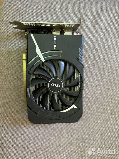 Видеокарта msi 1050 ti 4gb