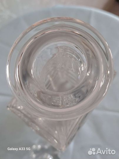 Графин хрустальный