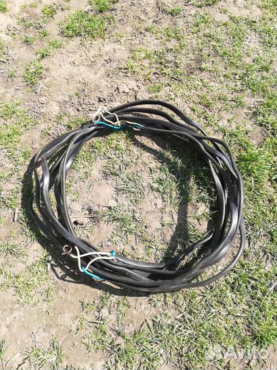 Кабель ввг-пнг(а) 3х4 гост 8,2 м Квант кабель