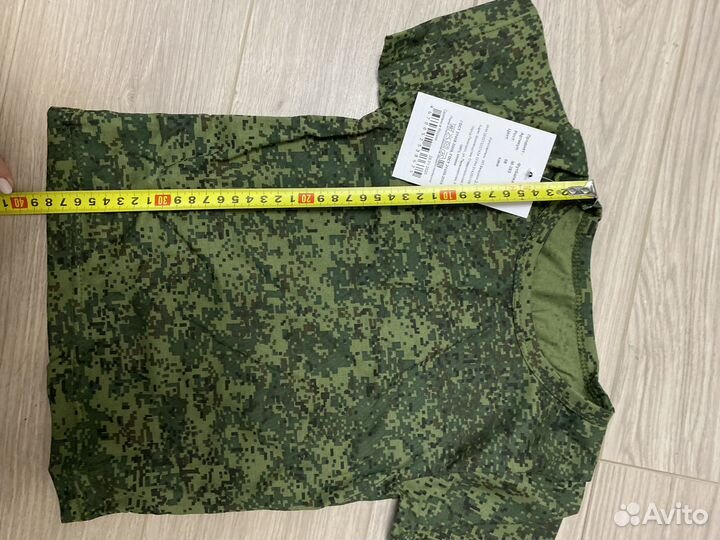 Новая камуфляжная футболка 98 см