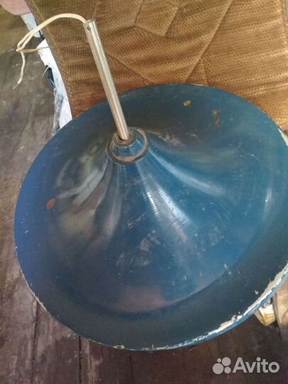 Лампа для дачи металлическая