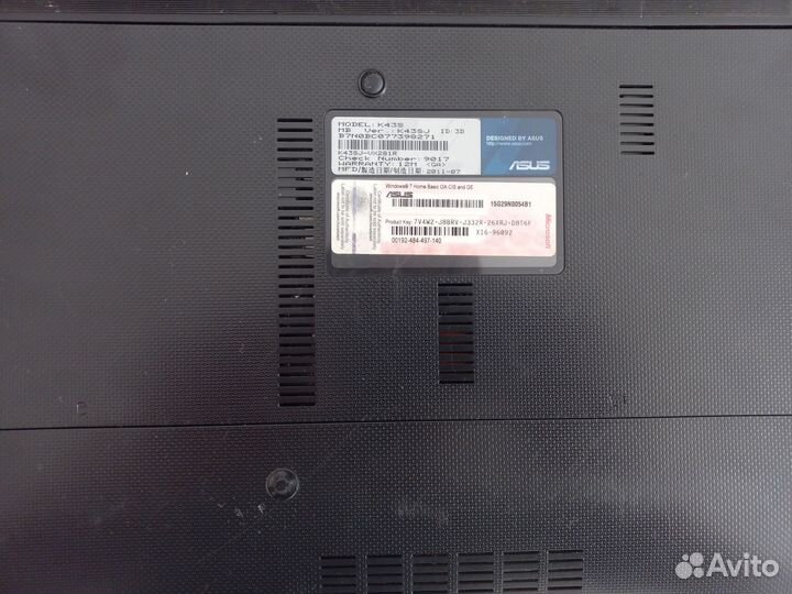 Продам Ноутбук Asus k43s Nvidiа GeForce GT520M