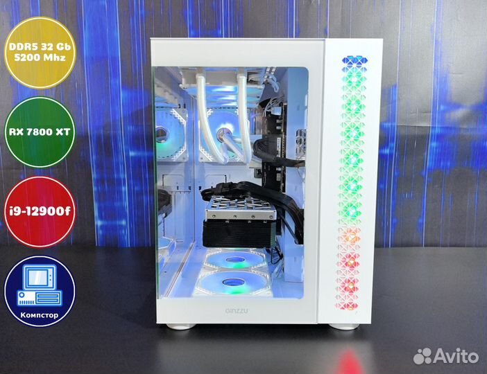 Сборка мощного пк i9-RX7800XT-32DDR5-MXL869170-B760