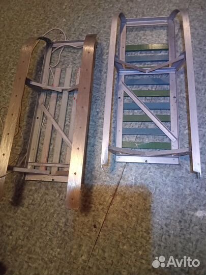 Санки аллюминиевые